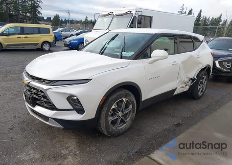 2024 Chevrolet Blazer Awd 2Lt из США, поврежденный, VIN 3GNKBHR42RS146212